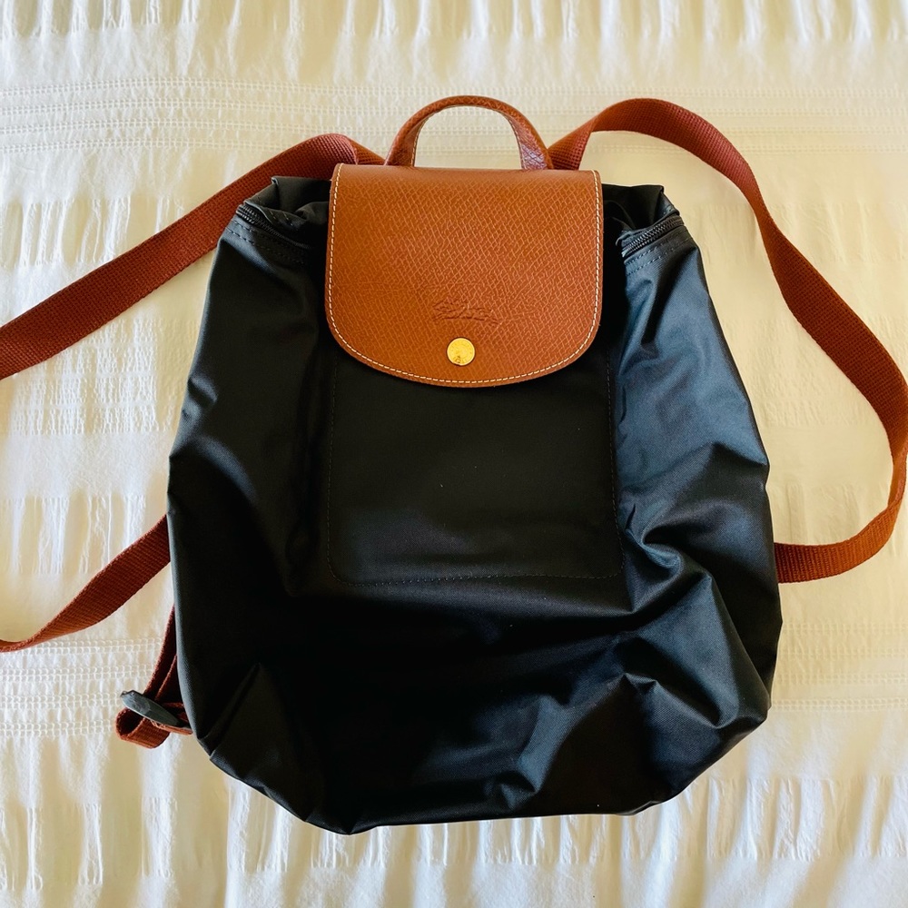 Longchamp backpack in black